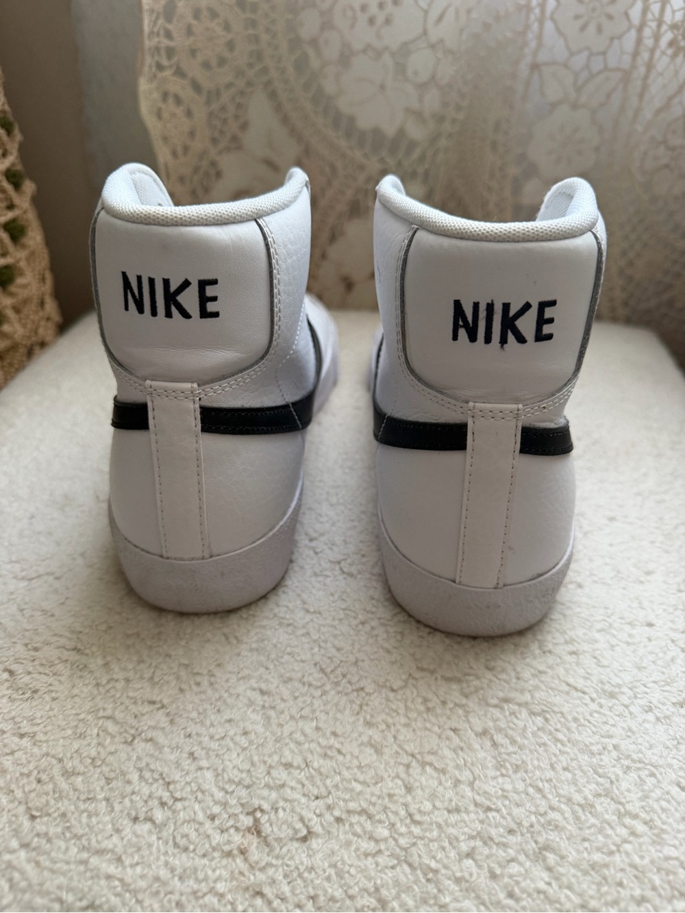 Nike Blazer Mid'77 Vintage white black Sneakers - Picture 7 of 14